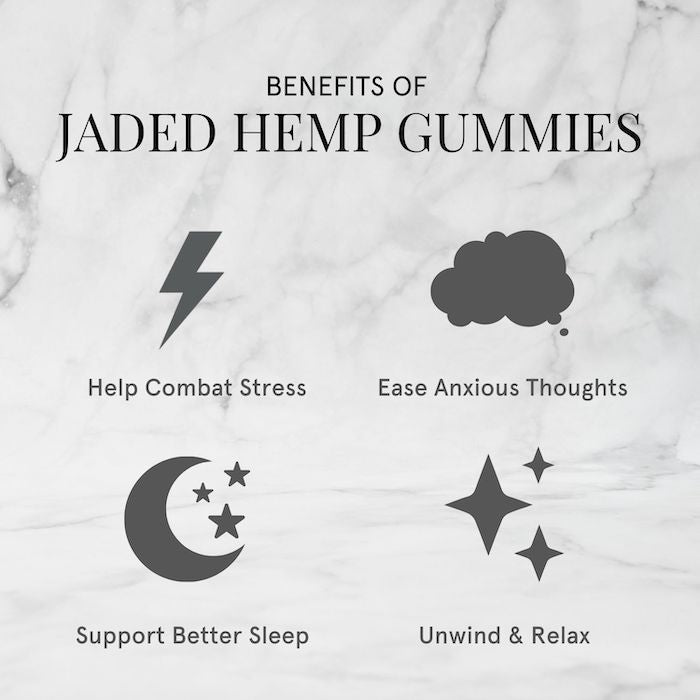 Benefits of Jaded Vegan Hemp Gummies