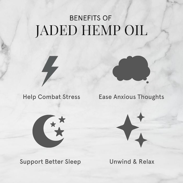 Benefits of JADED Vegan Hemp Oil